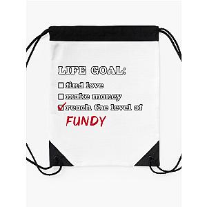 Life Goal Fundy Drawstring Bag Premium Merch Store