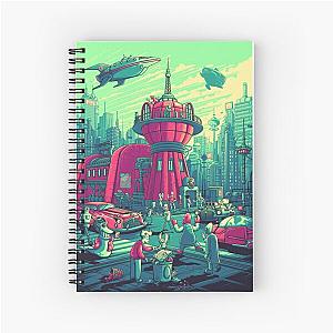 Futurama Planet Express Spiral Notebook