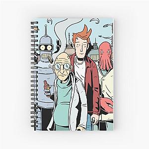 Futurama Boys Spiral Notebook