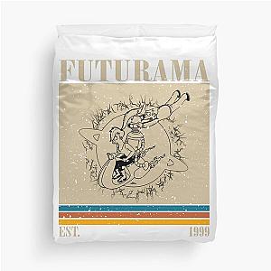 Retro Futurama Duvet Cover