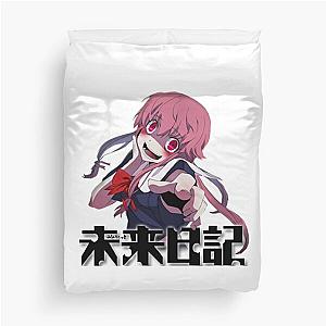 Mirai Nikki - logo Duvet Cover