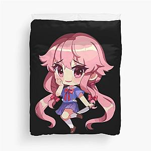 Yuno Gasai Chibi Future Diary Duvet Cover