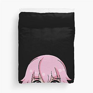 Yuno Gasai Chibi Anime Peeker Future Diary Duvet Cover