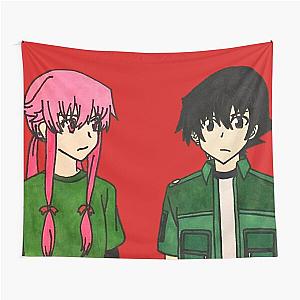 Yukki and Yuno - Mirai Nikki Tapestry