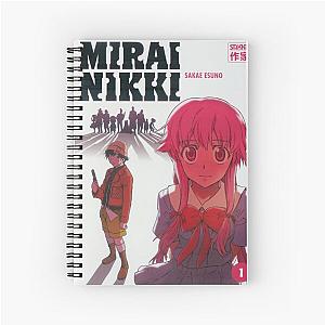 Mirai Nikki - Future Diary Cover 1 Spiral Notebook