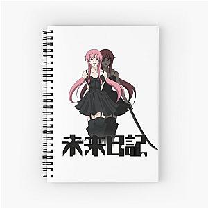 Mirai Nikki - logo Spiral Notebook