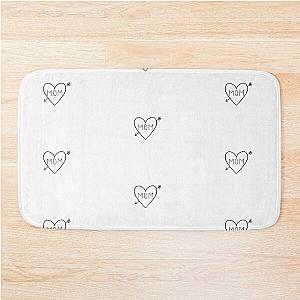 Heart Mom (G-Eazy Tattoo) Bath Mat