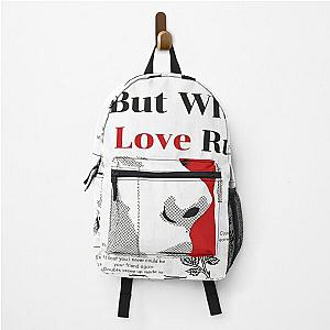 But what if our love runs out by G-Eazy — Graphic Poster Backpack