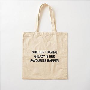 G-EAZY FAVOURITE RAPPER Cotton Tote Bag