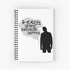 G-Eazy Is Her Favorite Rapper Sticker Graphic Spiral Notebook