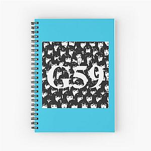 G59 grey sheep merch   Spiral Notebook