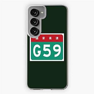 G59 Road Sign Samsung Galaxy Soft Case