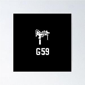 G59 // WHITE Poster