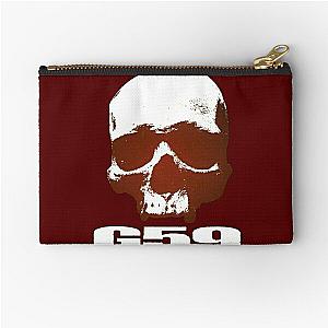 G59 – SKULL RED LOGO Zipper Pouch