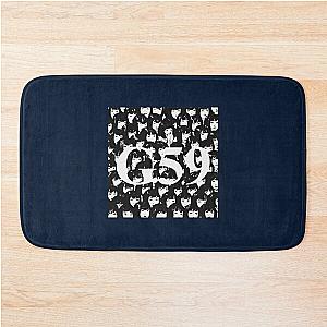 G59 grey sheep merch Bath Mat