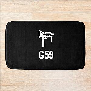 G59 // WHITE Bath Mat