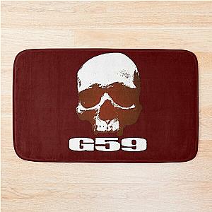 G59 – SKULL RED LOGO Bath Mat