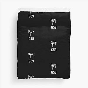 G59 // WHITE Duvet Cover