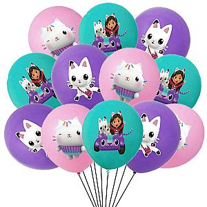 Gabbys Doll House Cat Balloon Bouquet Birthday Party Supplies