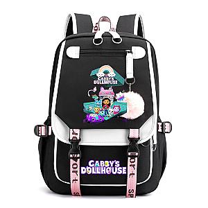 Gabby's Dollhouse USB Backpacks for Teenager