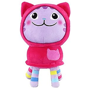 25cm Purple DJ Catnip Gabbys Dollhouse Stuffed Toy Plush