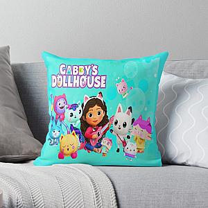 Gabby's Dollhouse Cartoon Character Print Pillow Case