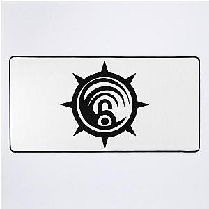 Gachika Cleaners Symbol Black Desk Mat