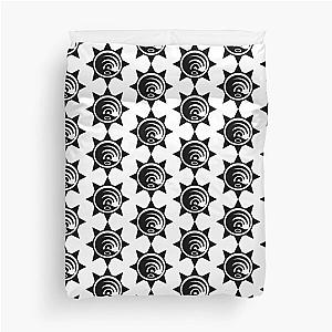 Gachiakuta Cleaners Logo Black Duvet Cover