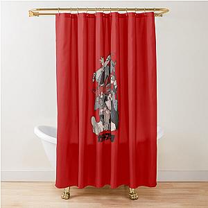 Gachiakuta Red Shower Curtain