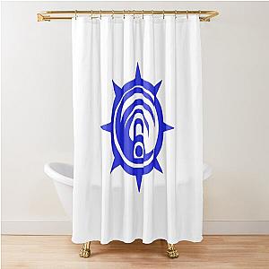 Blue Gachiakuta Shower Curtain