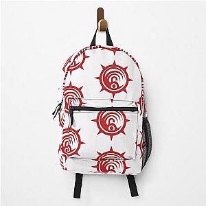 Gachiakuta Cleaners Symbol Red Backpack