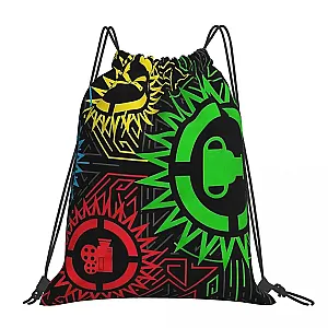 Game Theory Drawstring Bags -Game Theory 10th Anniversary Backpacks Drawstring Bags
