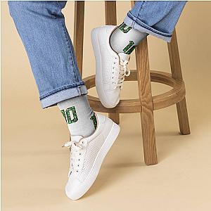 Game Theory Socks Plain White Socks