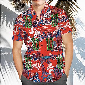Game Theory Hawaiian Shirt Vintage Floral Pattern Hawaiian Shirt