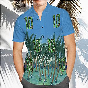 Game Theory Hawaiian Shirt Blue Coconut Grove Hawaiian Shirt