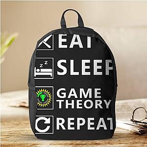 Game Theory Backpack Eat Sleep Game Repeat Backpack