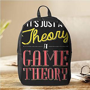 Game Theory Backpack Theorist Slogan Backpack