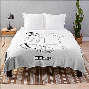 Game Theory - Football/Soccer Design Throw Blanket