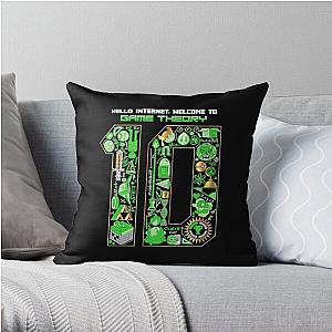 Game Theory 10th Anniversary Throw Pillow Cover