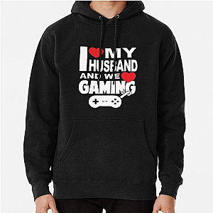 Game Theory Hoodies - I love my Husband and We Both Love Gaming Pullover Hoodie