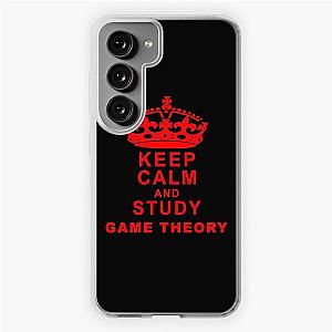 Keep Calm and Study Game Theory - Game Nerds Gift Ideas Samsung Galaxy Soft Case