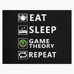 Eat - Sleep - Game Theory - Repeat Jigsaw Puzzle