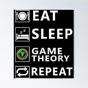 Eat Sleep Game Theory Repeat Essential T-Shirt Poster