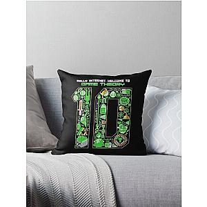 Game Theory 10th Anniversary Throw Pillow