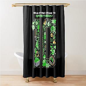 Game Theory 10th Anniversary Shower Curtain