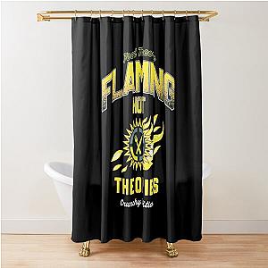 Game Theory Food Theory Flaming Hot Shower Curtain