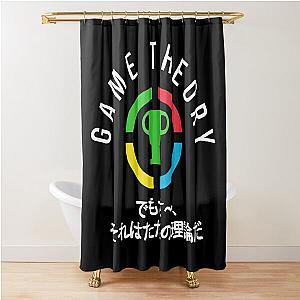 Game Theory Merch Theory Core Kanji Shower Curtain