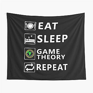 Eat - Sleep - Game Theory - Repeat Tapestry