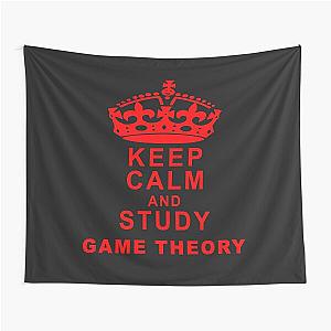 Keep Calm and Study Game Theory - Game Nerds Gift Ideas Tapestry