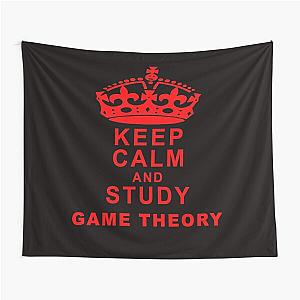 Keep Calm and Study Game Theory Game Nerds Gift Ideas Tapestry